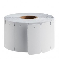 Hangetiket op rol 75x35mm blanco 1000st Hangetiket op rol 75x35mm blanco 1000st